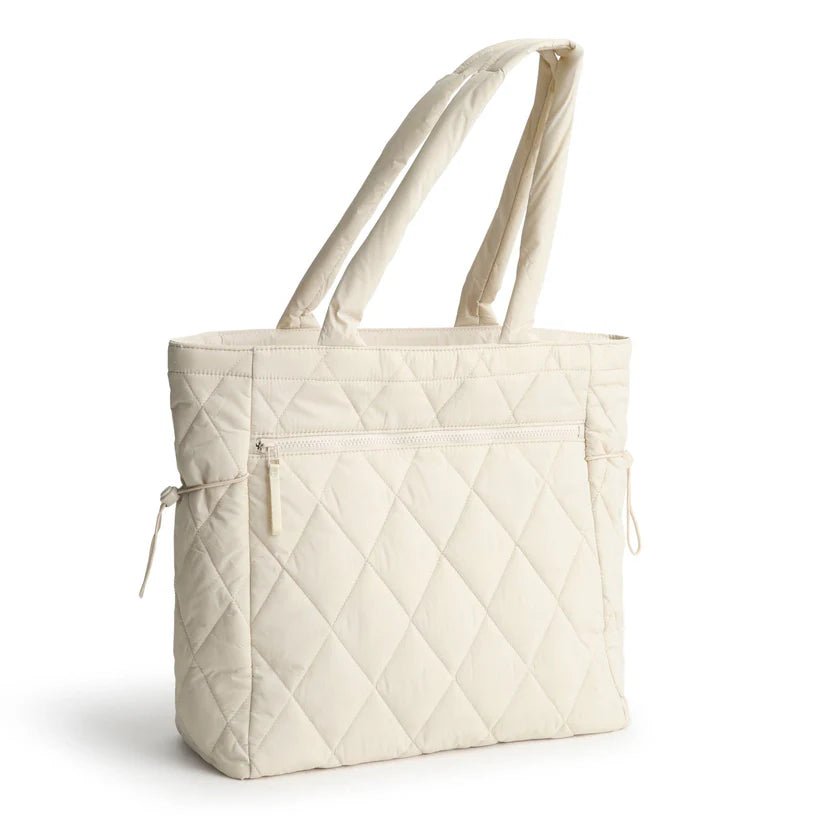 Vera Bradley Original Zip Tote Bag - Pumice Stone in Featherweight - Juli's Wearable Art