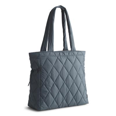 Vera Bradley Original Zip Tote in Featherweight - Dark Slate - Juli's Wearable Art