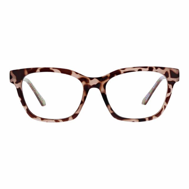 Vera Bradley Pherrins Blue Light Reader | Cottage Shells - Juli's Wearable Art