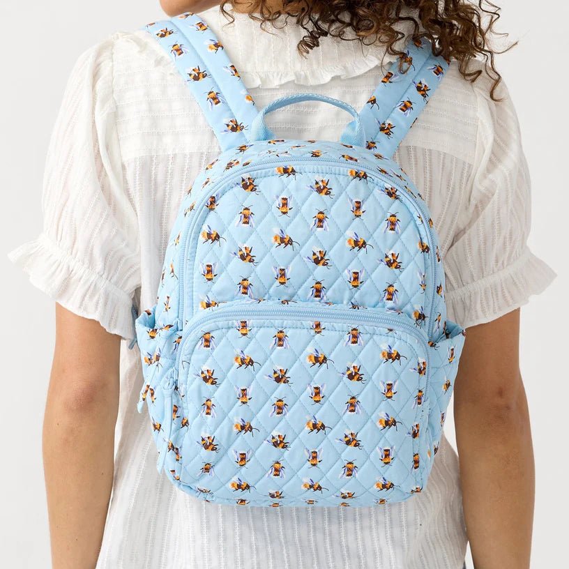 Vera Bradley Premium Cotton Small Banbury Backpack - Bee's Knees - Juli's Wearable Art