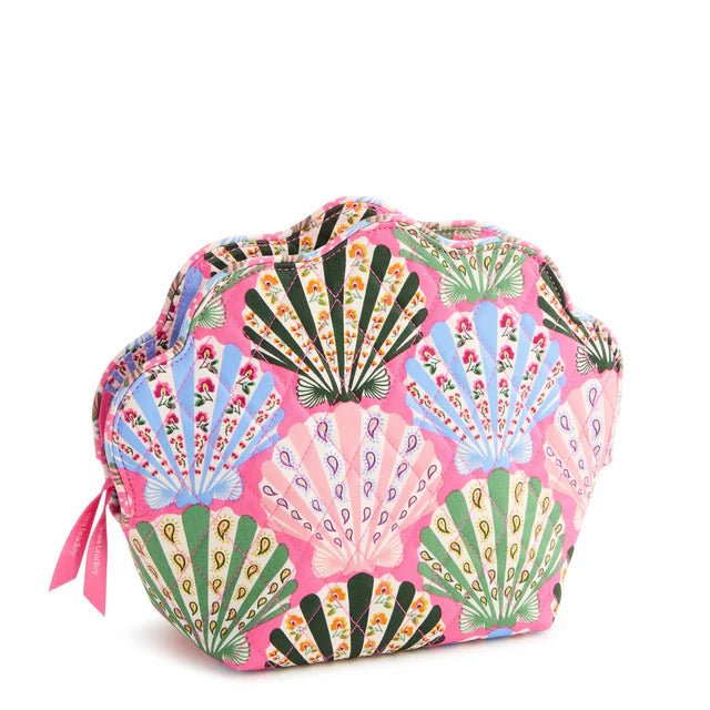 Vera Bradley Shell Cosmetic Case | Cottage Shells - Juli's Wearable Art