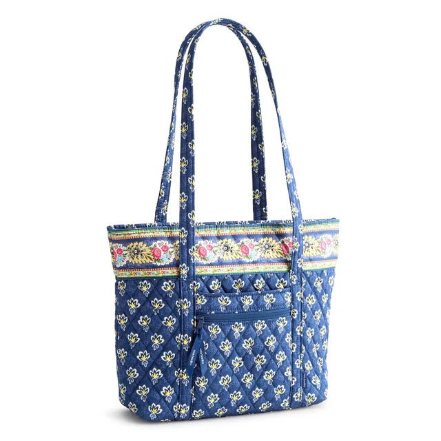 Vera Bradley Small Original Vera Tote | Maison Blue - Juli's Wearable Art