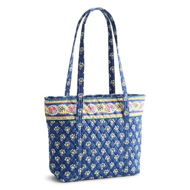 Vera Bradley Small Original Vera Tote | Maison Blue - Juli's Wearable Art