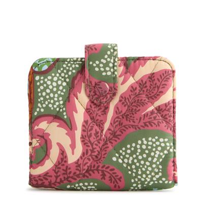 Vera Bradley Small Tab Wallet in Featherweight - Leaf Me Not Paisley - Juli's Wearable Art
