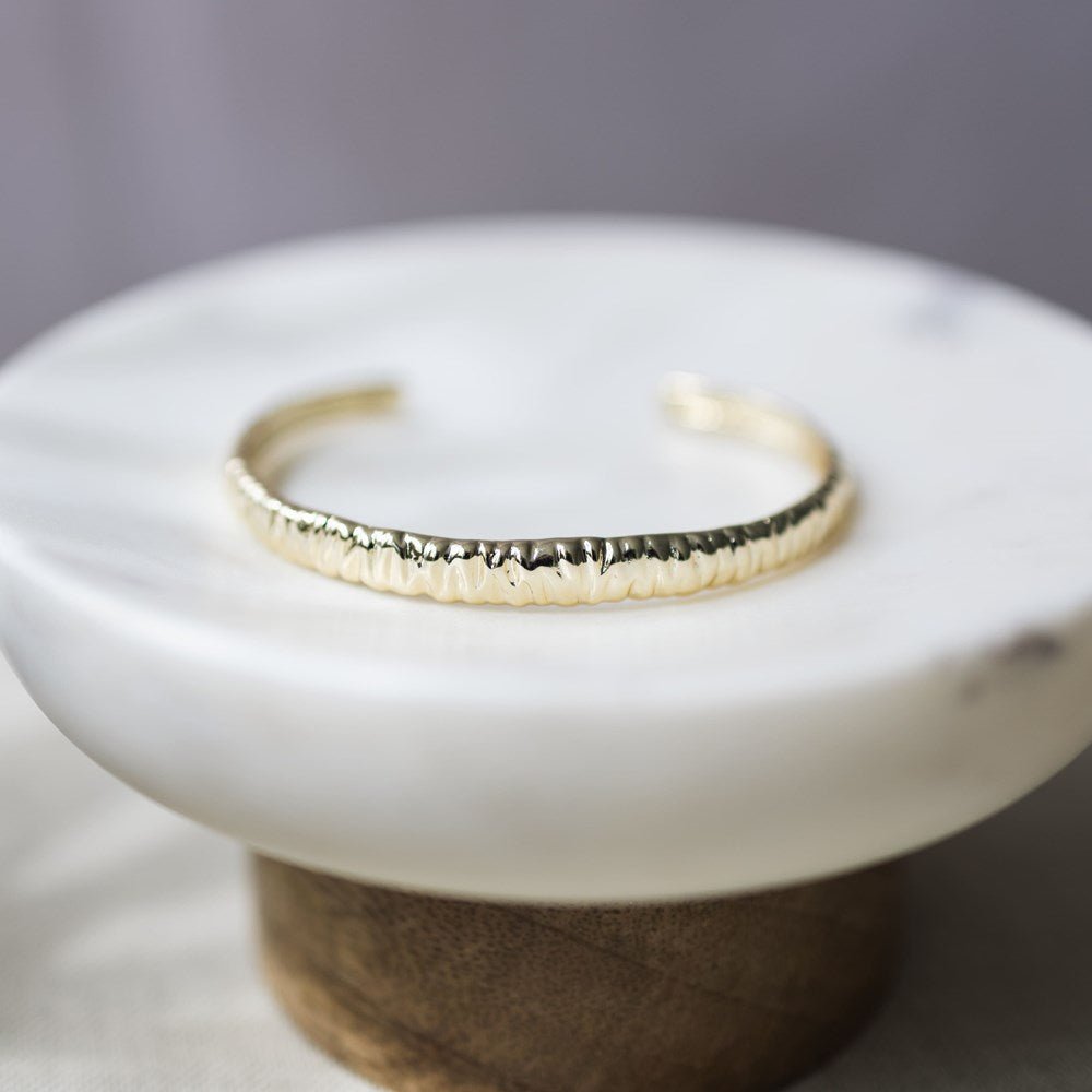 Vexen Cuff Bracelets - Gold or Silver - Juli's Wearable Art