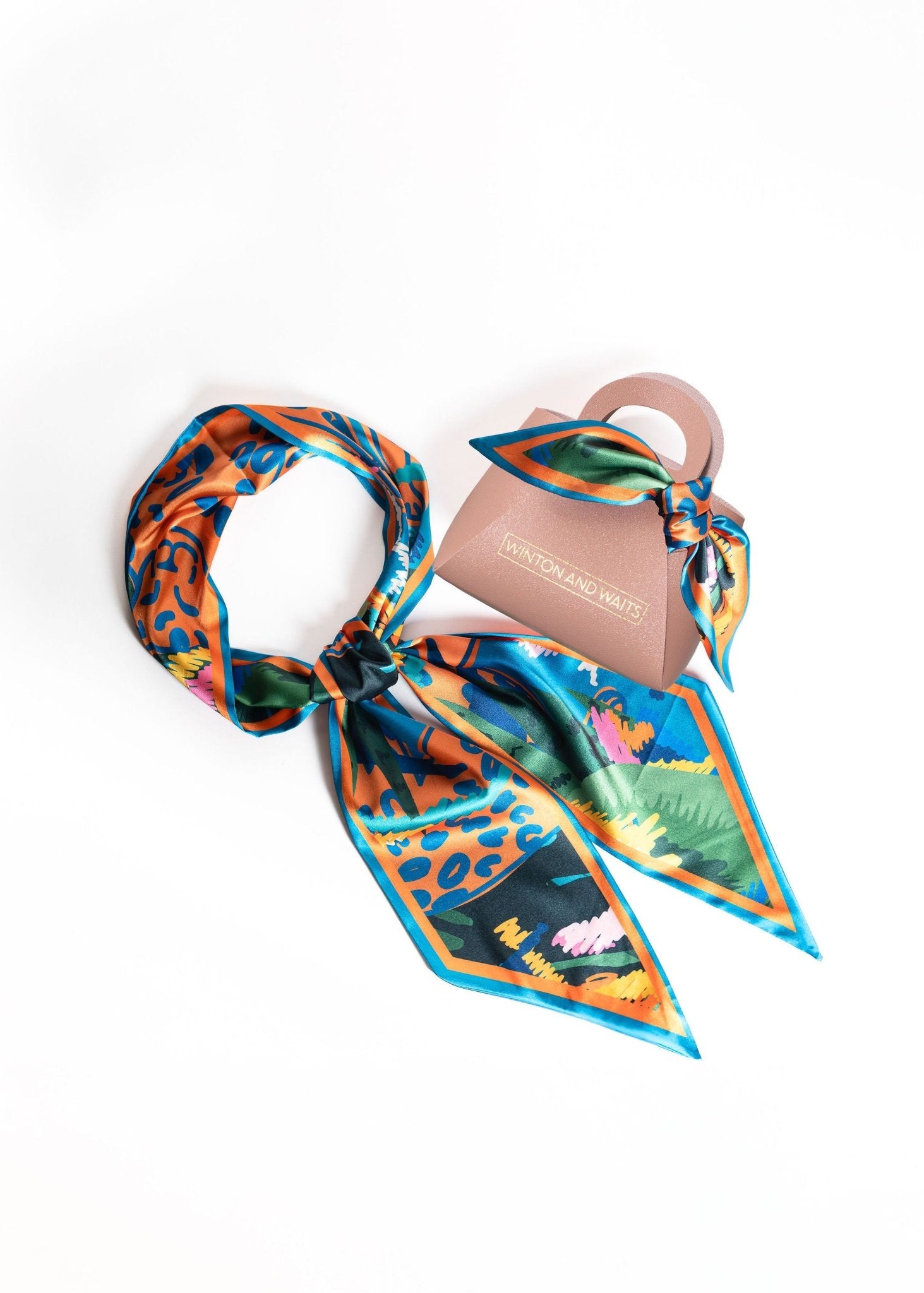 Winton + Waits Accessory Scarf - Jungle Party - Juli's Wearable Art