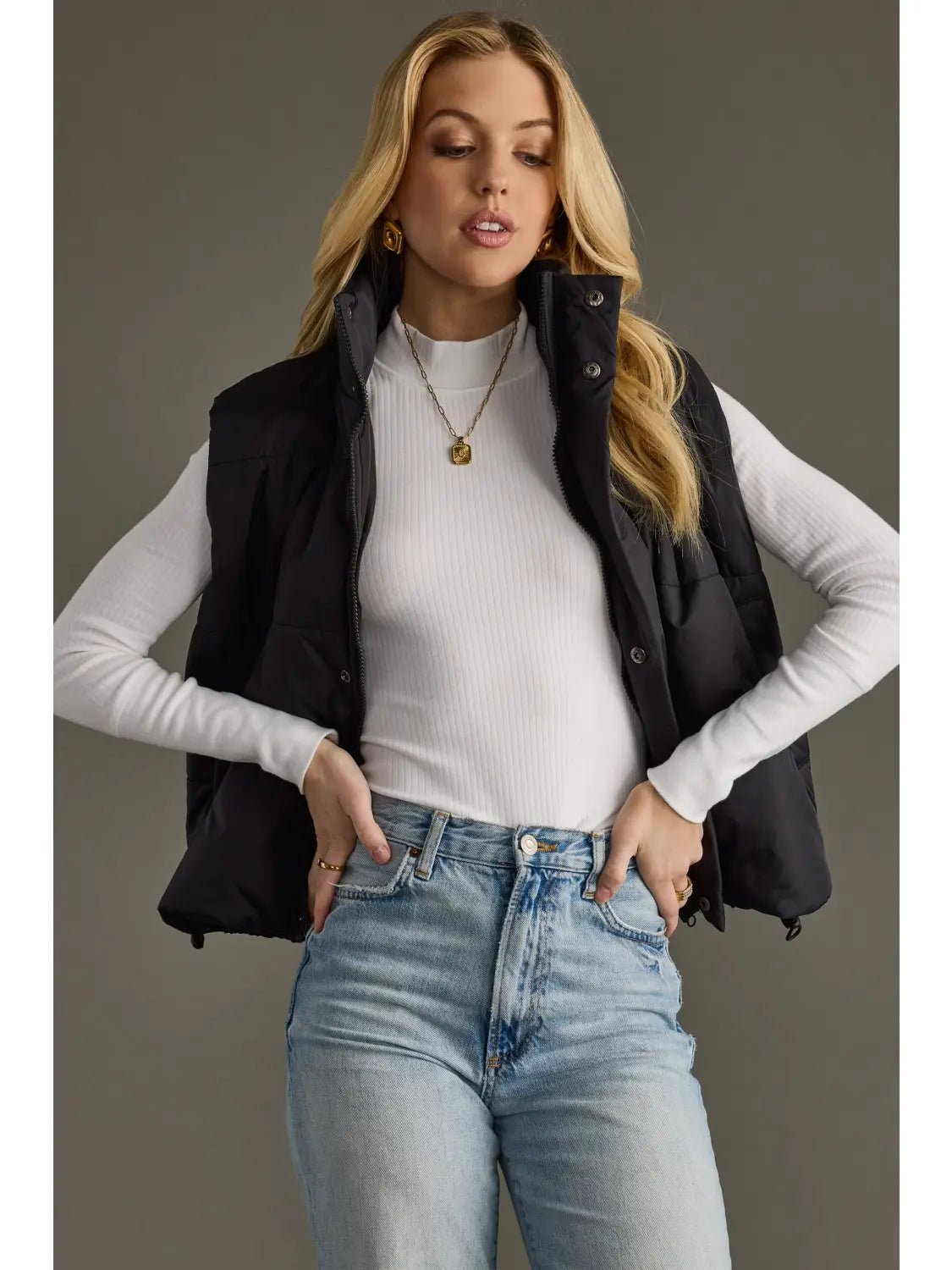 World Traveler Vest โ Black - Juli's Wearable Art