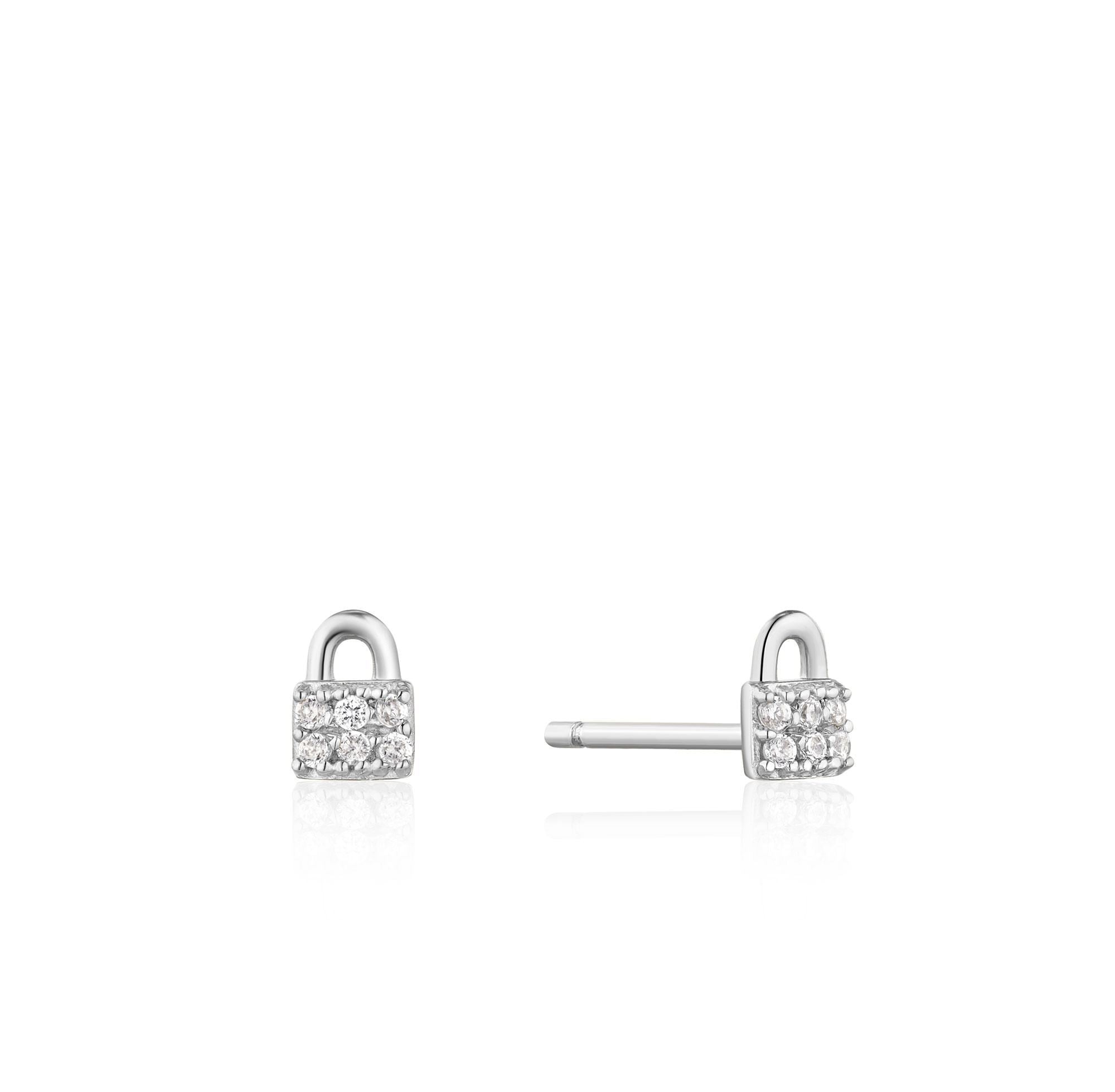 Ania Haie Under Lock & Key Stud Earrings - Juli's Wearable Art