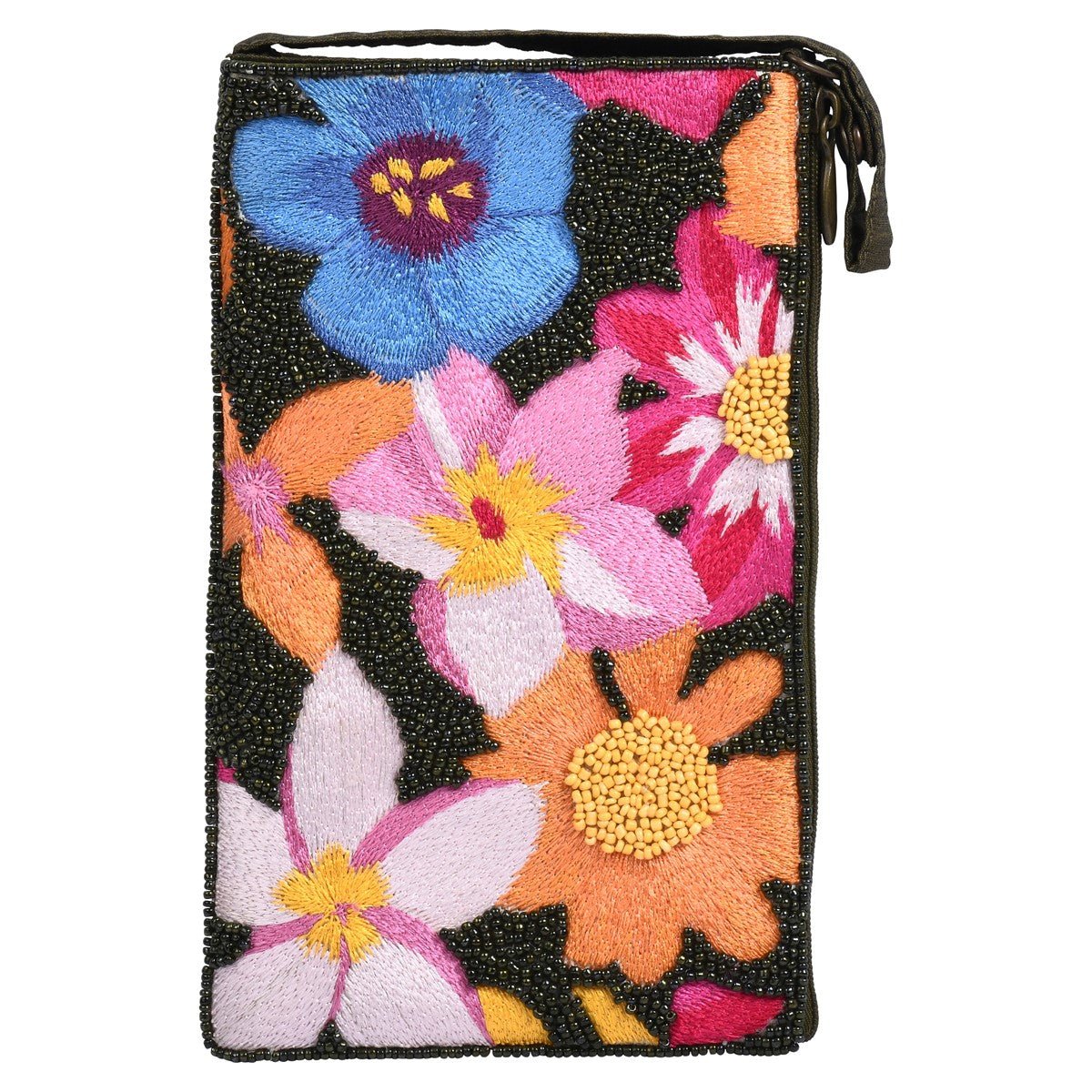 Bamboo Trading Co. Club Bag Tropical Flowers - Juli's Wearable Art