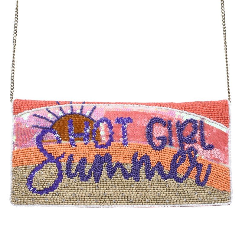 Bamboo Trading Co. Hot Girl Clutch - Juli's Wearable Art