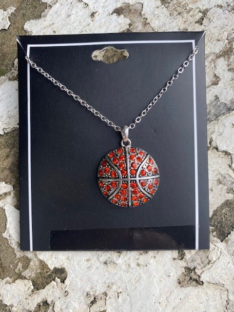 Basketball Necklace - Juli's Wearable Art
