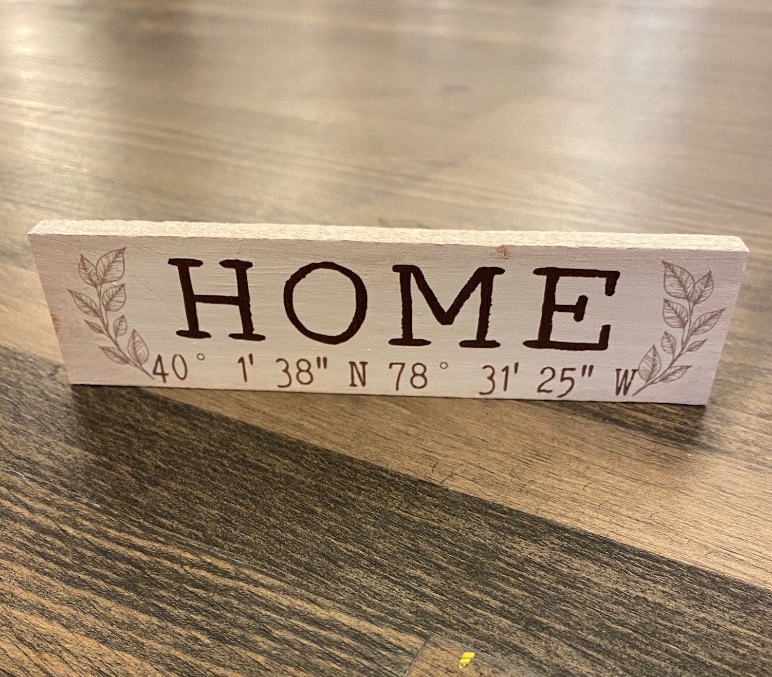 Bedford Coordinate Sign - Juli's Wearable Art