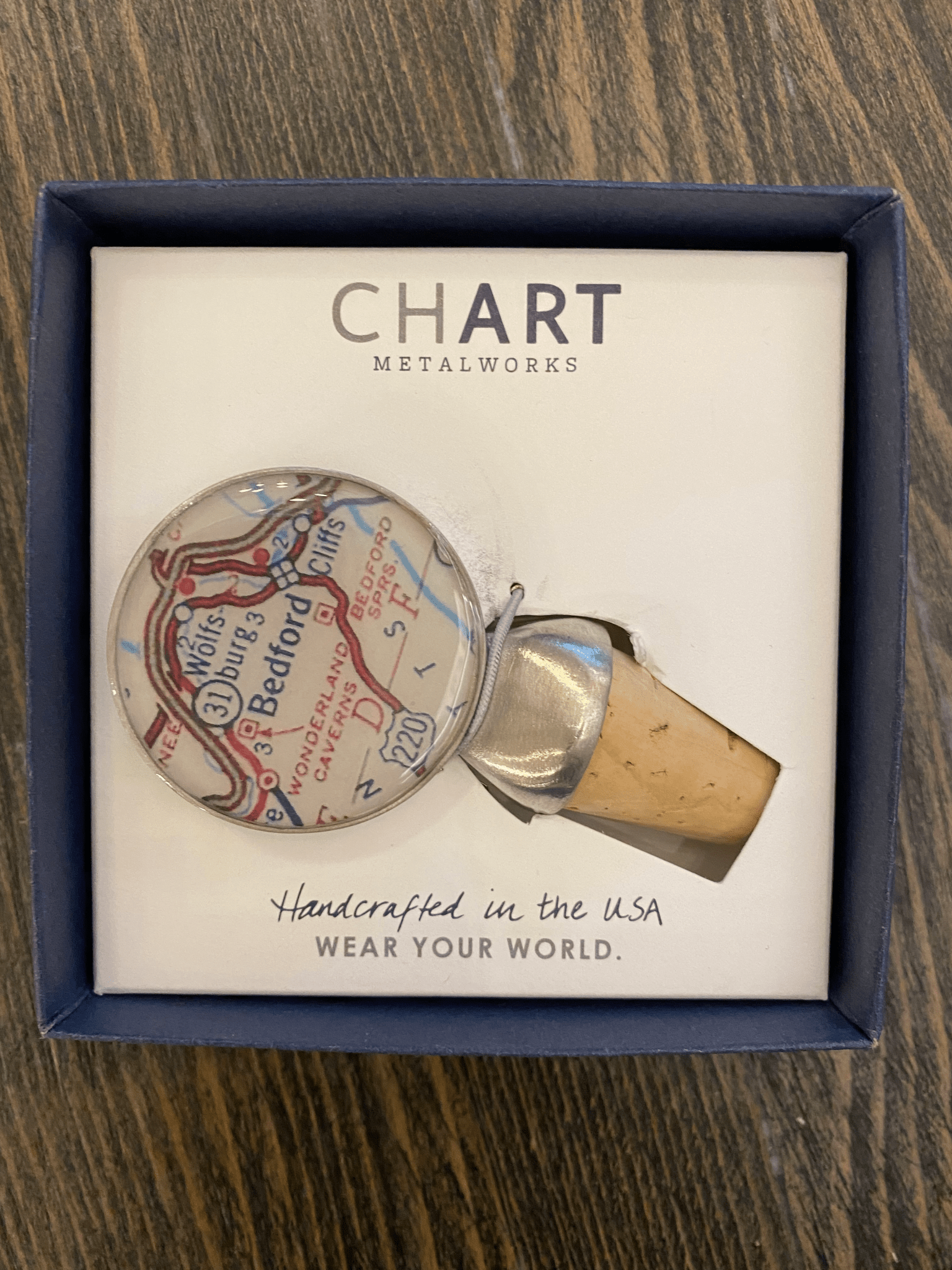 Bedford Wine Stopper - Juli's Wearable Art