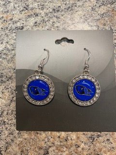 Bison Bling Earrings - Juli's Wearable Art