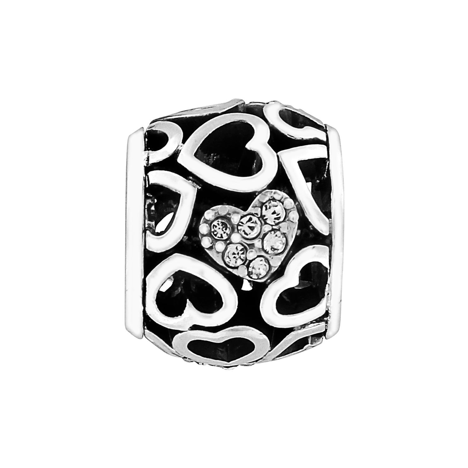 Brighton Abounding Hearts Bead - Juli's Wearable Art