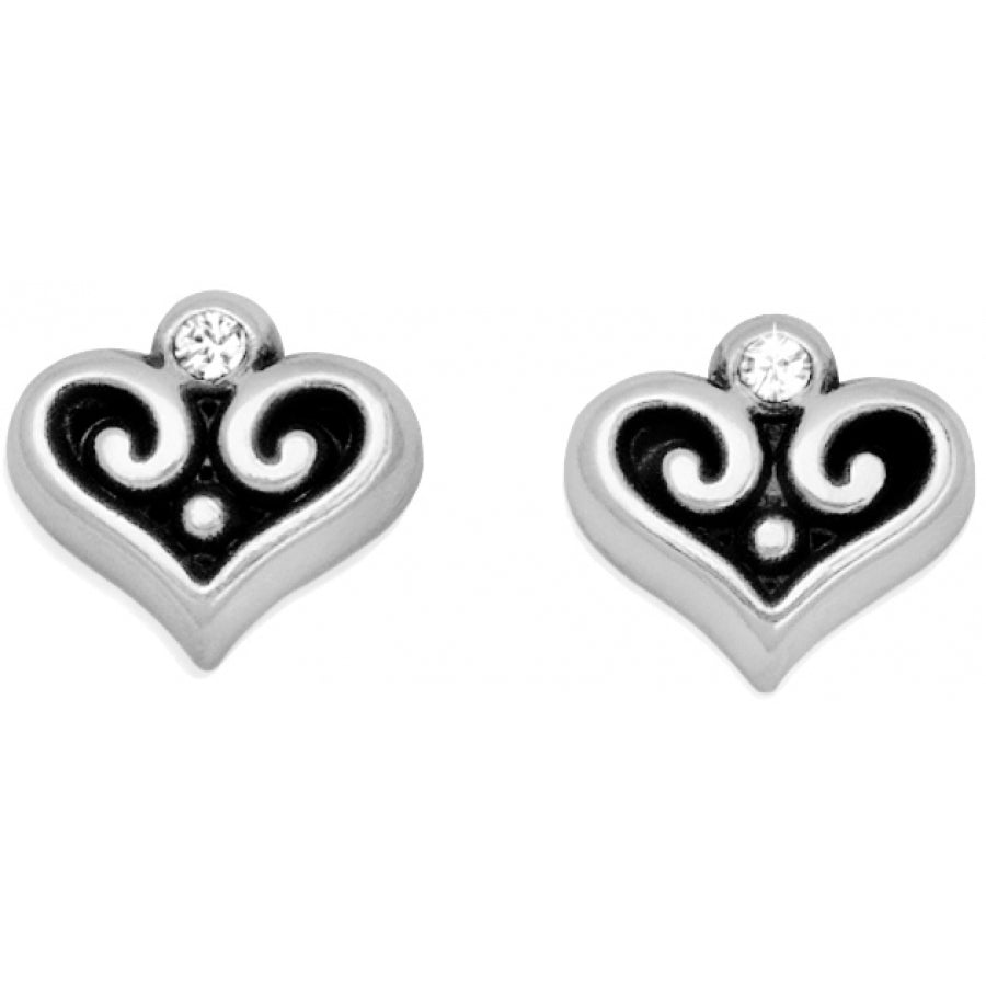 Brighton Alcazar Heart Mini Post Earrings - Juli's Wearable Art