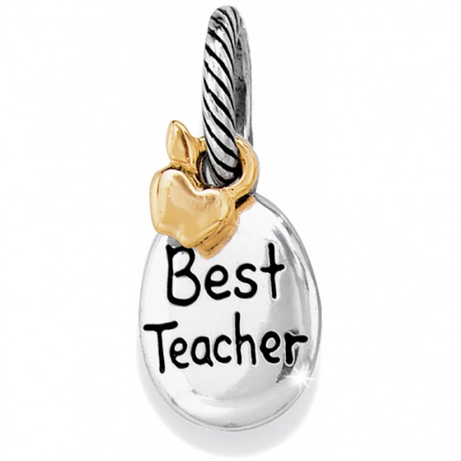 Brighton Best Teacher Charm - Juli's Wearable Art