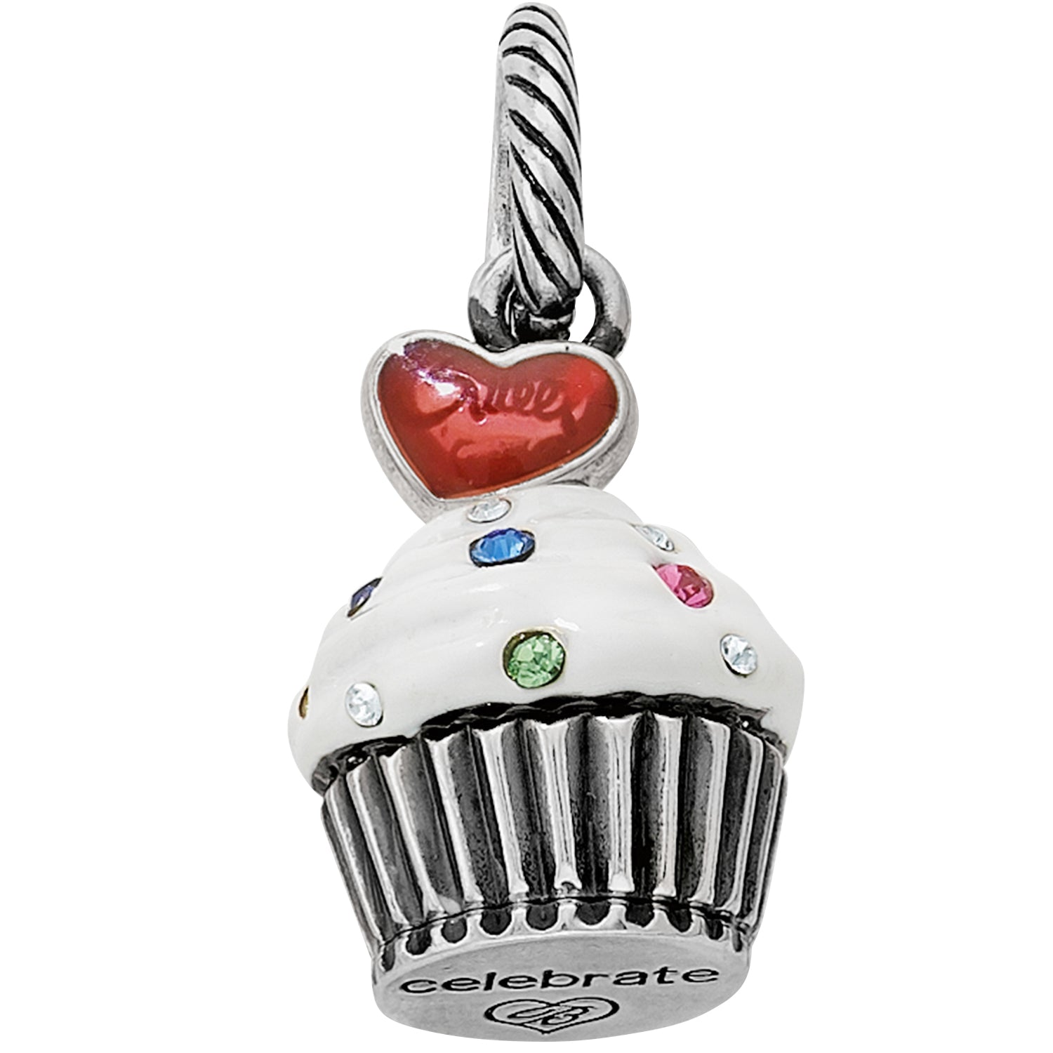 Brighton Celebrate Cupcake Charm - Juli's Wearable Art