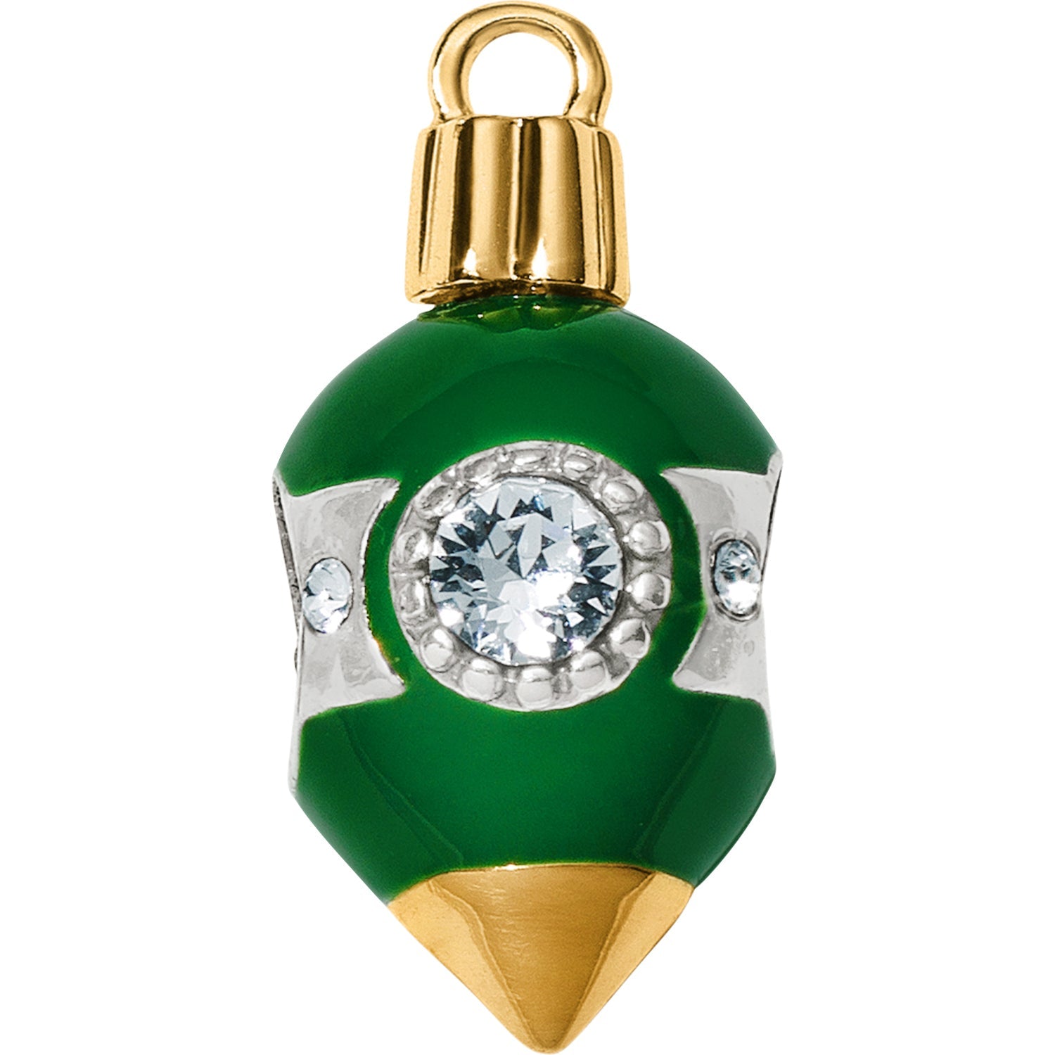 Brighton Christmas Ornament Bead - Juli's Wearable Art