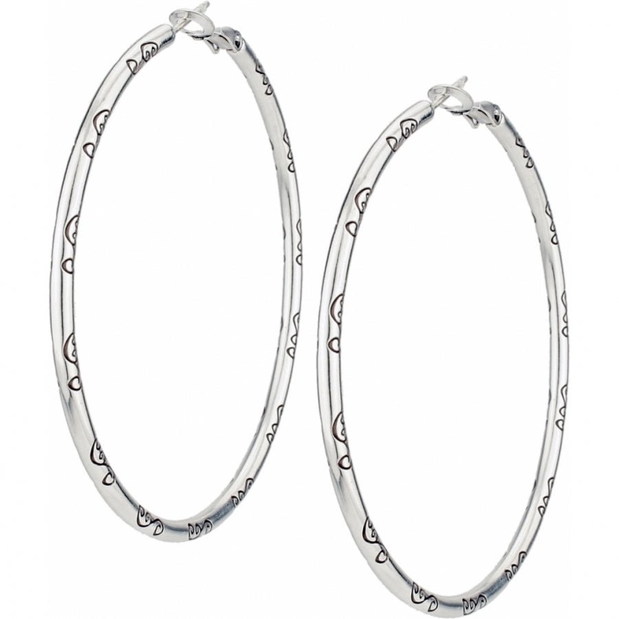 Brighton Grande Hoop Charm Earrings - Juli's Wearable Art