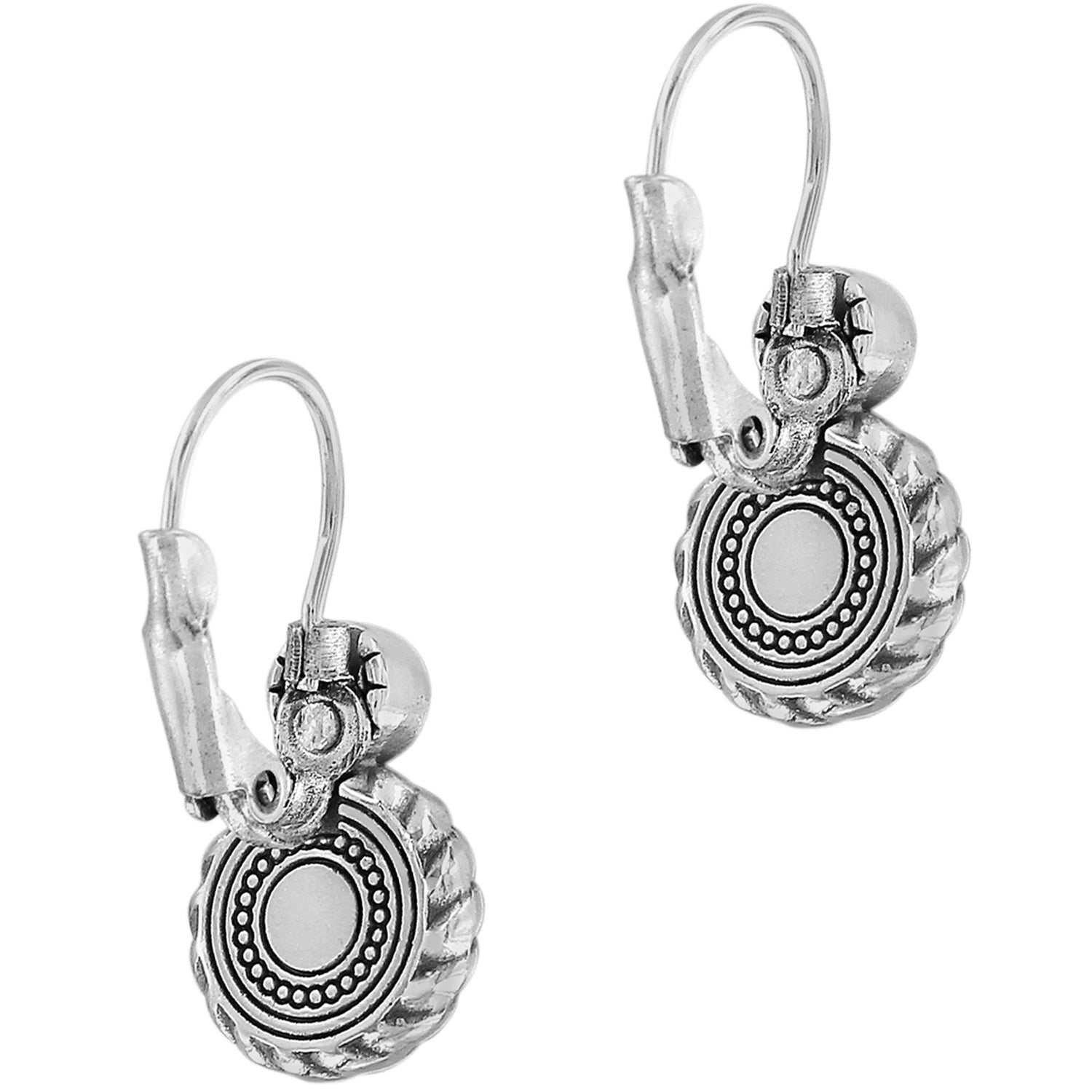 Brighton Halo Eclipse Leverback Earrings - Juli's Wearable Art