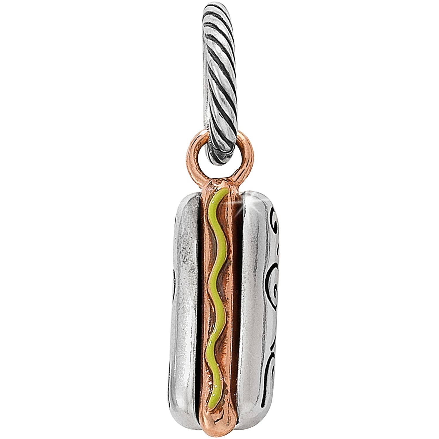 Brighton Hot Dog Charm - Juli's Wearable Art