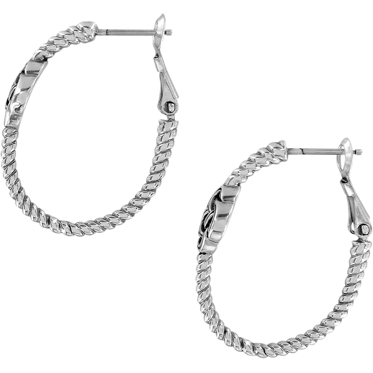 Brighton Interlok Knot Rope Hoop Earrings - Juli's Wearable Art
