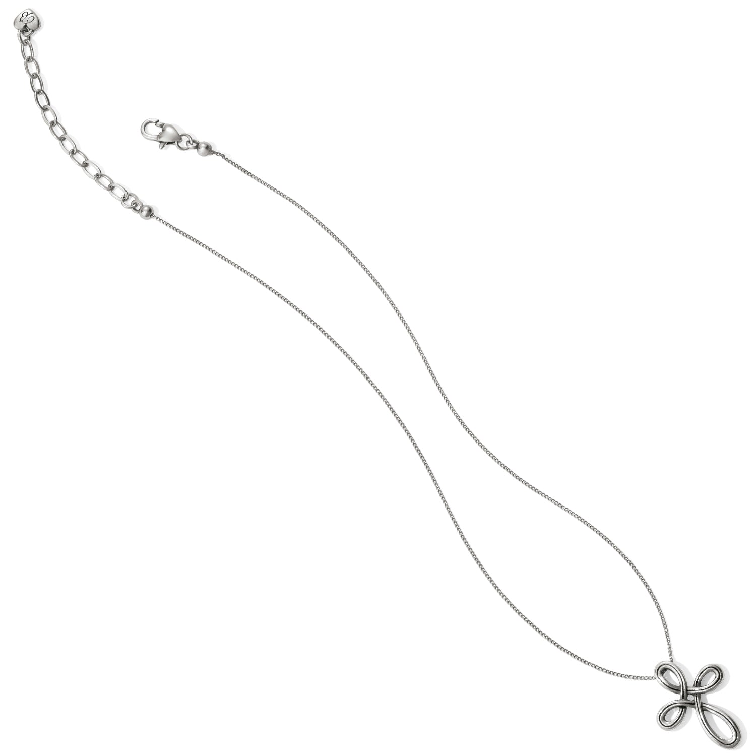 Brighton Interlok Petite Cross Necklace - Juli's Wearable Art
