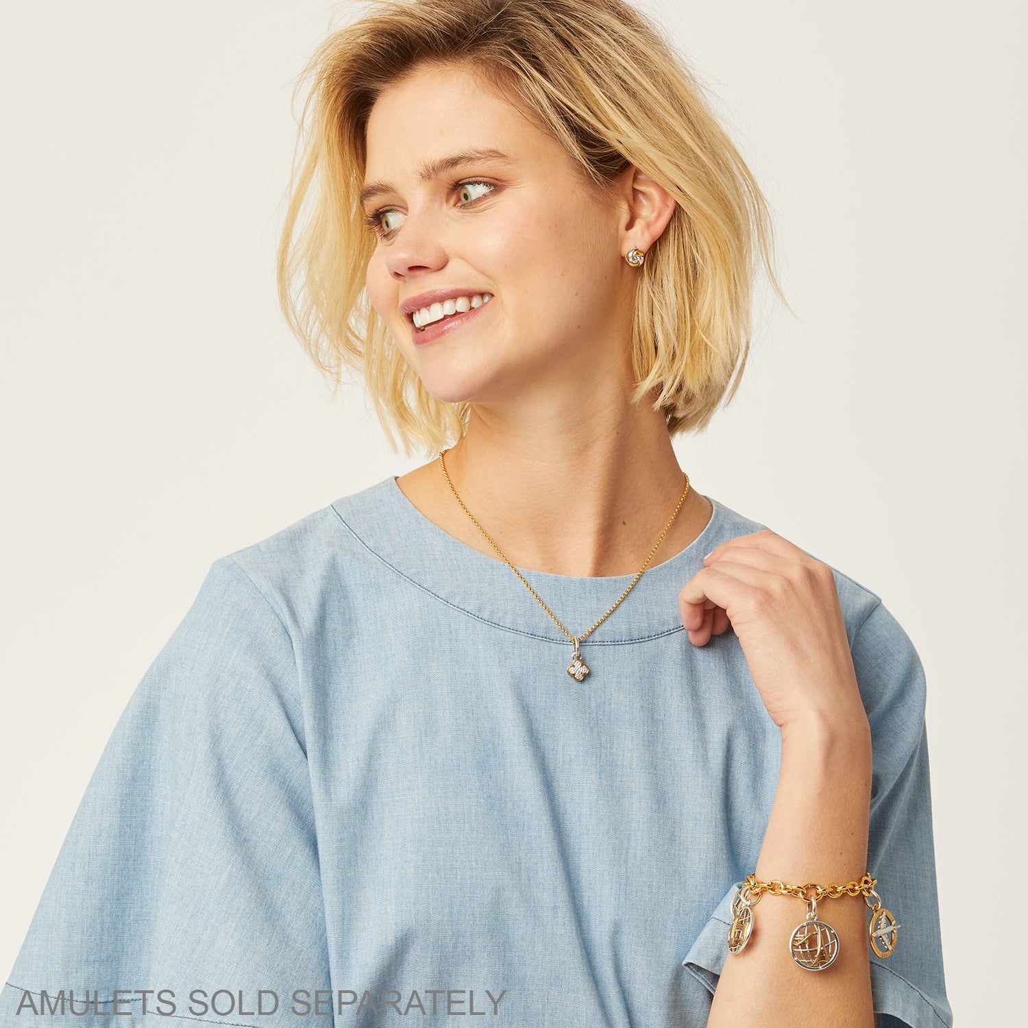 Brighton Luxe Link Charm Bracelet - Juli's Wearable Art