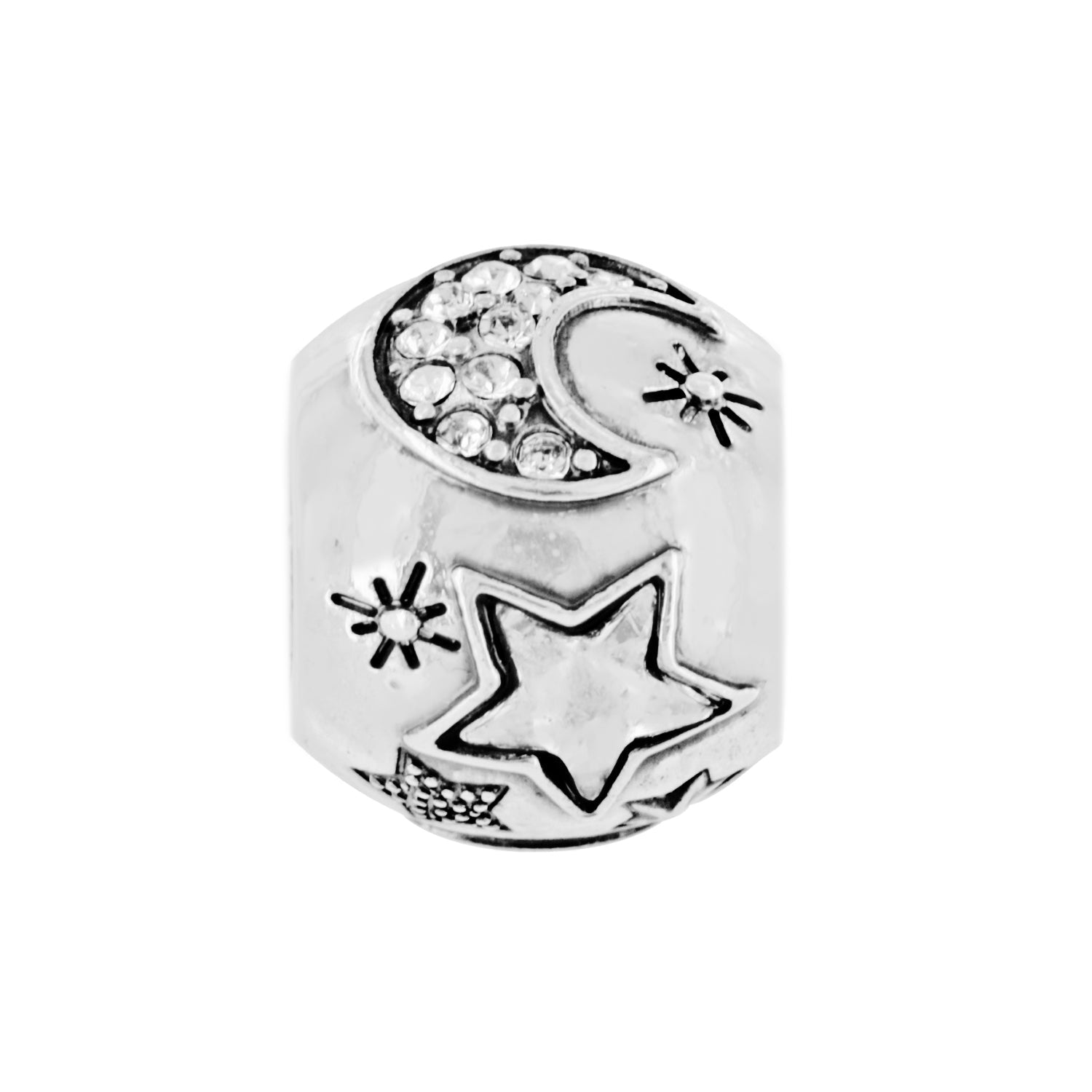 Brighton Moon & Stars Bead - Juli's Wearable Art