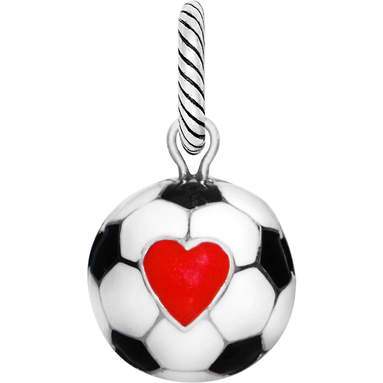 Brighton Soccer Ball Charm - Juli's Wearable Art