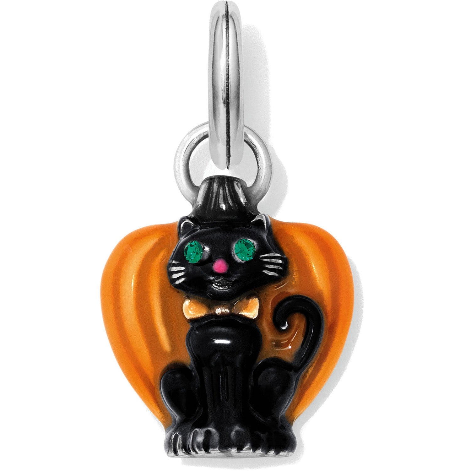 Brighton Spooky Cat Charm - Juli's Wearable Art