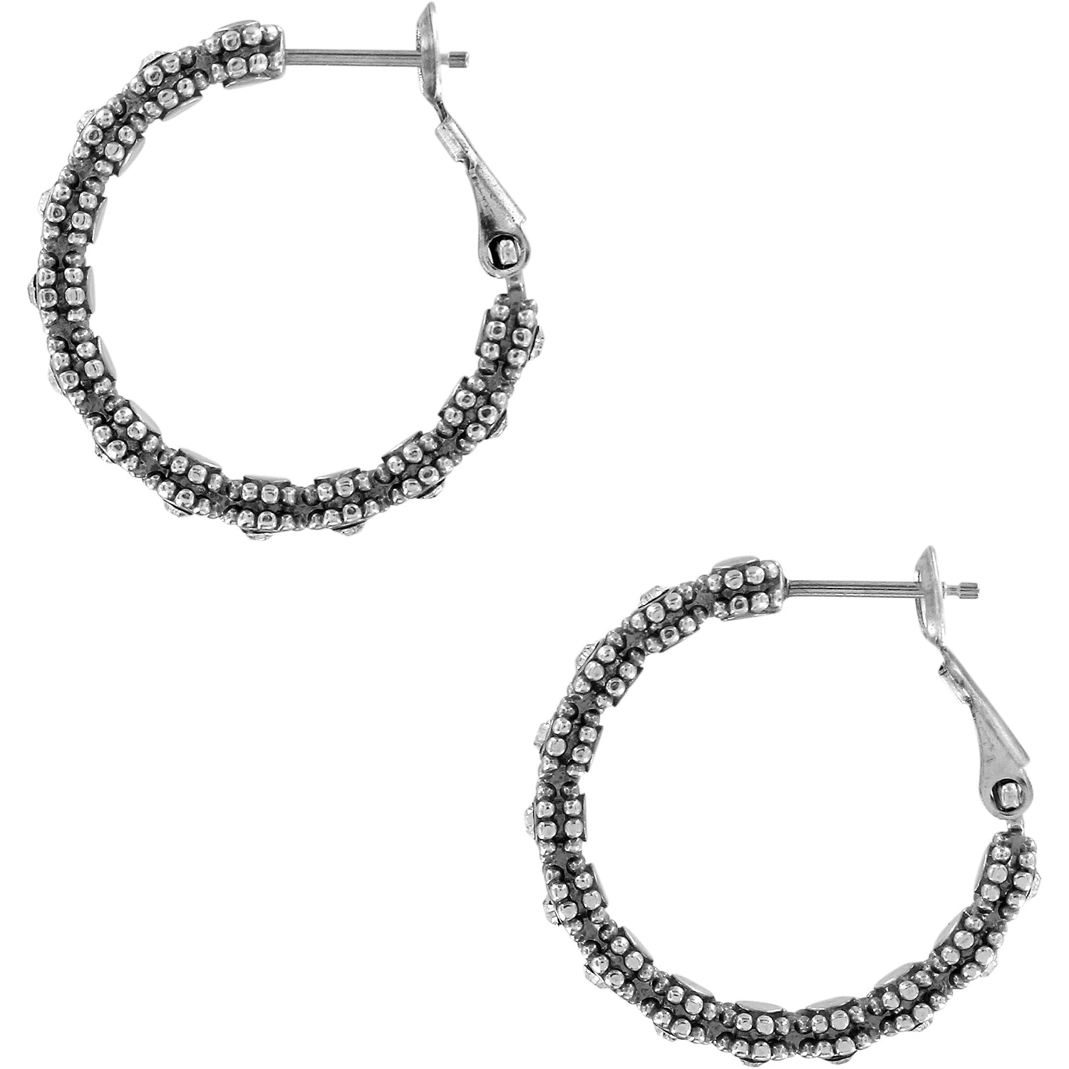 Brighton Twinkle Splendor Small Hoop Earrings - Juli's Wearable Art