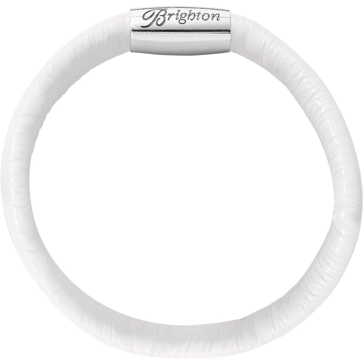 Brighton White Woodstock Single Bracelet - Juli's Wearable Art
