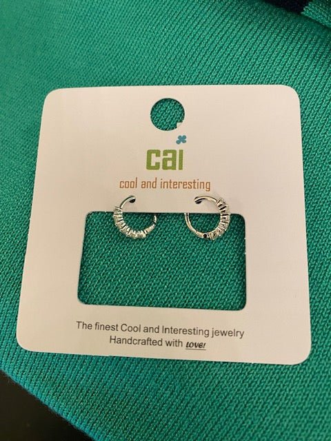 CAI Huggie Earrings - Juli's Wearable Art