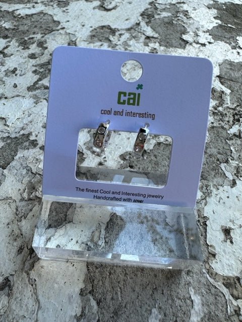 CAI Huggie Earrings - Juli's Wearable Art