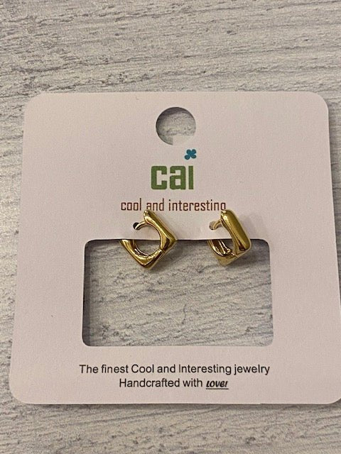 CAI Huggie Earrings - Juli's Wearable Art