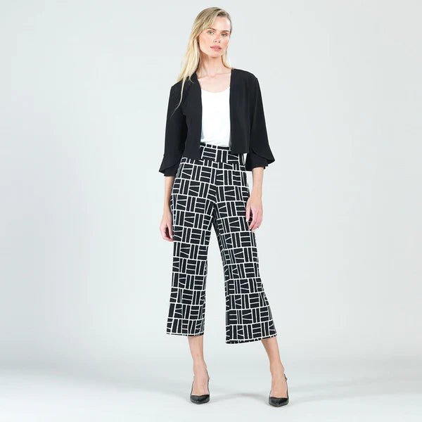 Clara Sunwoo Tulip Cuff Shrug - Black - Juli's Wearable Art