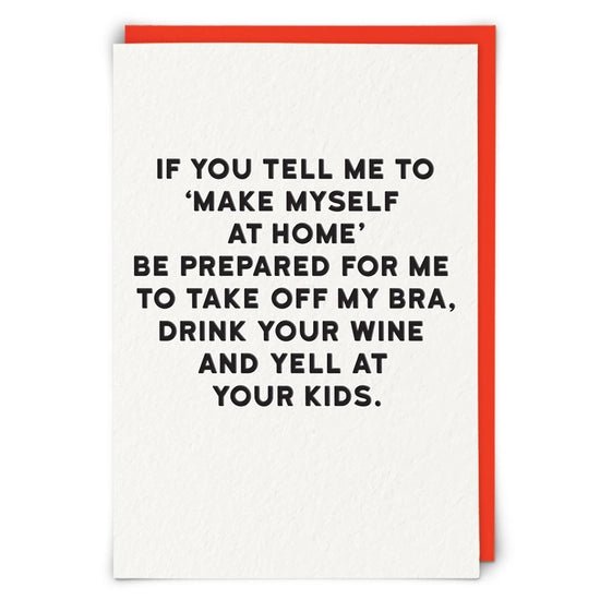 Cool, straight - talking Humor Greeting Cards - Juli's Wearable Art