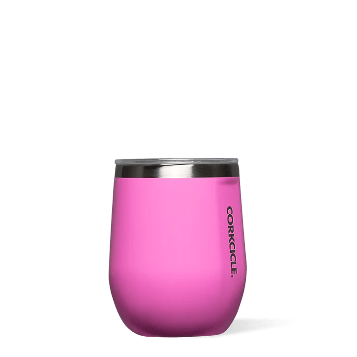 Corkcicle Stemless 12oz Insulated Wine Tumbler - Miami Pink - Juli's Wearable Art