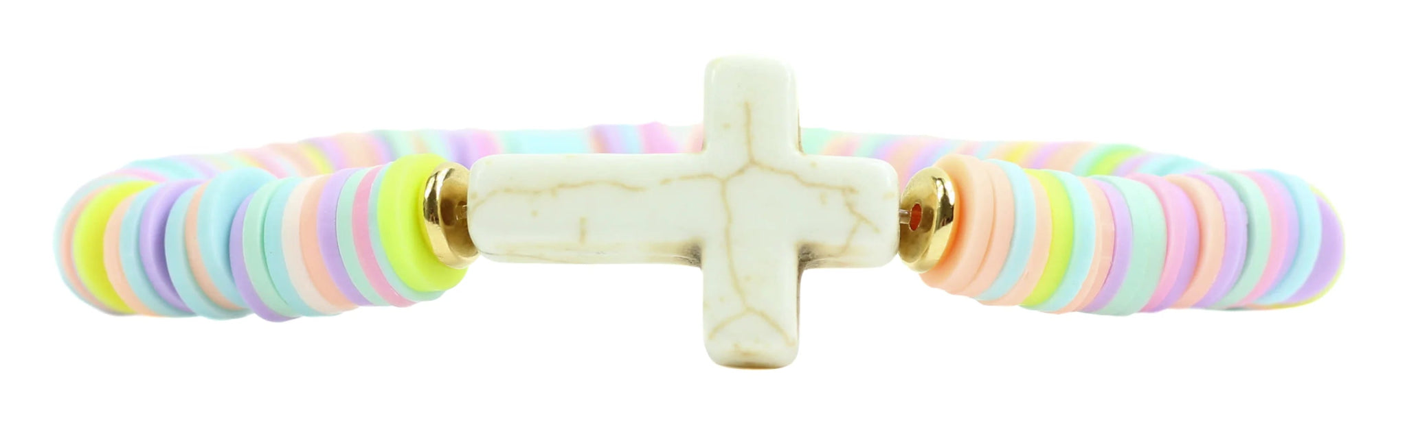 Cross Kendley Stretch Bracelet - Juli's Wearable Art