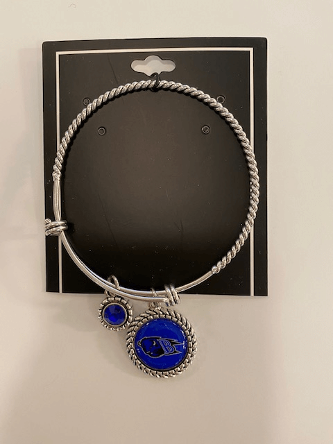 Double Rope Wire Bracelet - School Pride! - Juli's Wearable Art