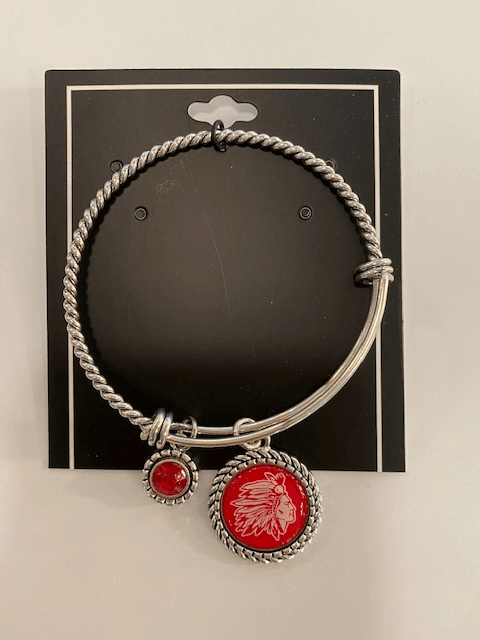 Double Rope Wire Bracelet - School Pride! - Juli's Wearable Art