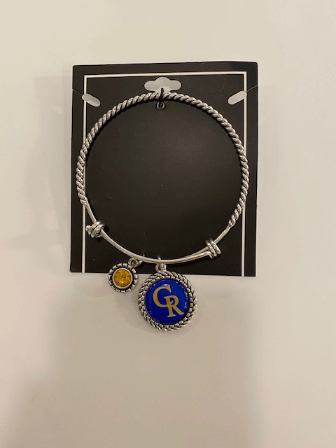 Double Rope Wire Bracelet - School Pride! - Juli's Wearable Art