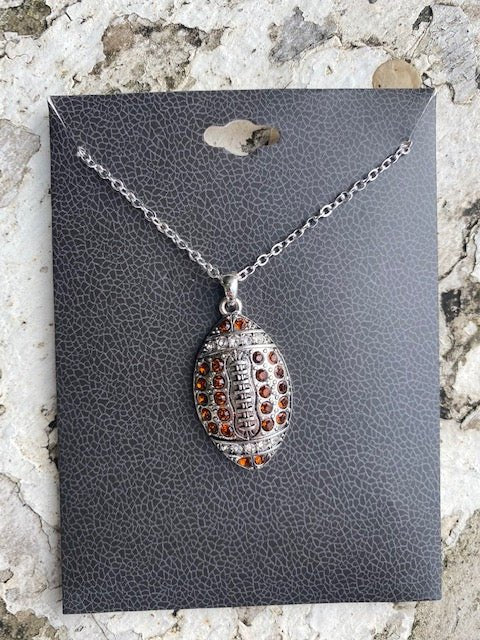 Football Necklace - Juli's Wearable Art