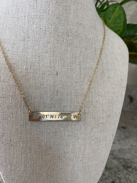 Lat n Lo Bedford Horizontal Necklace - Juli's Wearable Art