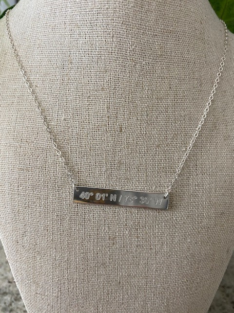 Lat n Lo Bedford Horizontal Necklace - Juli's Wearable Art