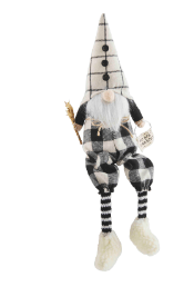 Mudpie Fall Dangle Leg Gnomes - Juli's Wearable Art