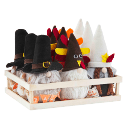 Mudpie Thanksgiving Gnome Sitters - Juli's Wearable Art
