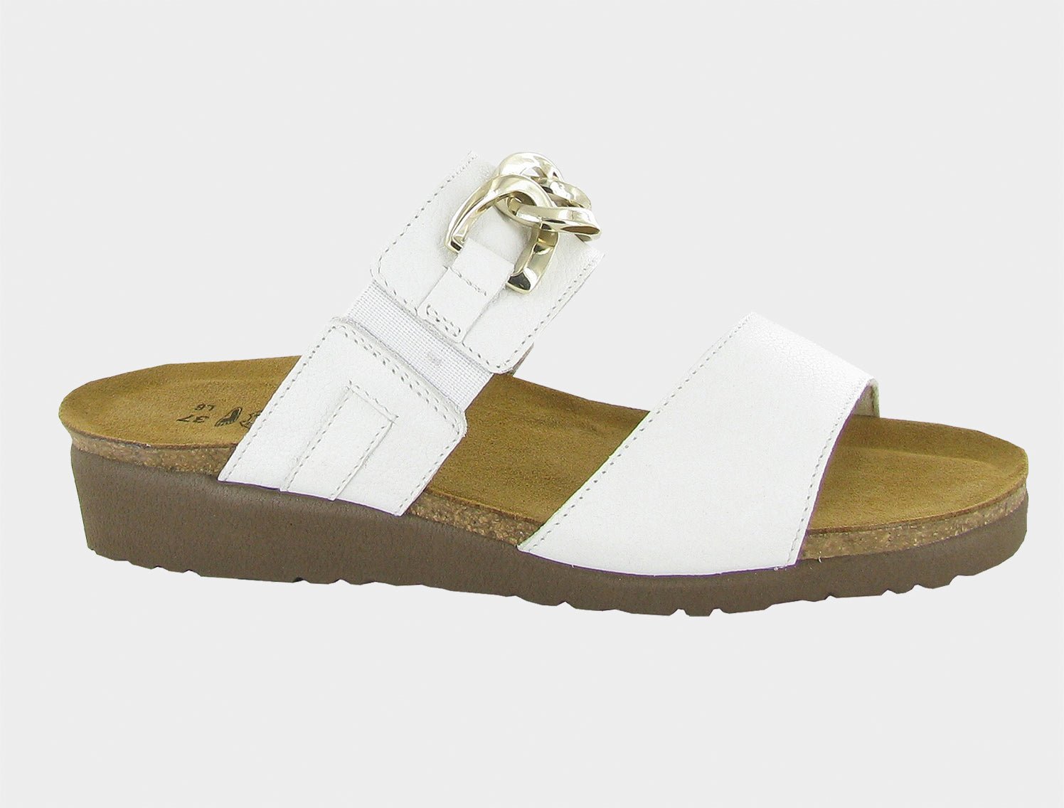 NAOT Victoria Soft White Leather - Juli's Wearable Art